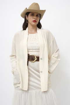Blazer 100% seda vintage - loja online