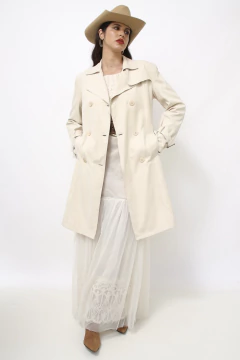 Trench coat bege classico na internet