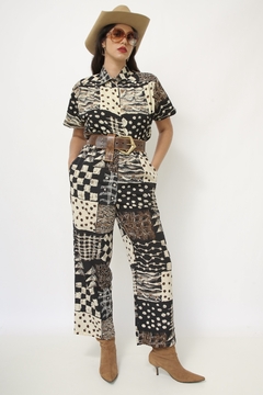 Conjunto estampado CAMISA + CALÇA western na internet