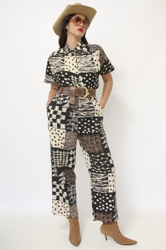 Conjunto estampado CAMISA + CALÇA western - loja online