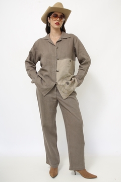 Conjunto linho CAMISA + CALÇA - comprar online
