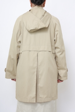 Trench Coat bege classico com capuz LONDON FOG - loja online