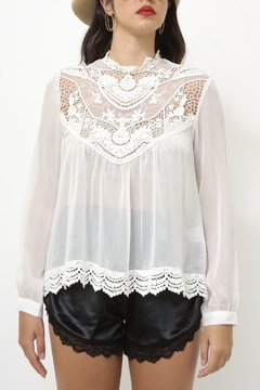 Bata renda fluida boho - comprar online