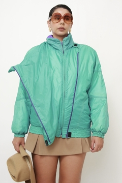 Jaqueta DUFOUR verde bomber - comprar online