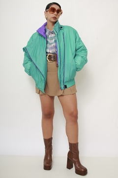 Jaqueta DUFOUR verde bomber - comprar online