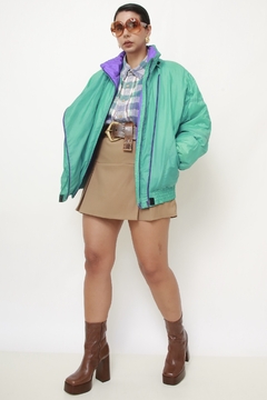 Jaqueta DUFOUR verde bomber - comprar online