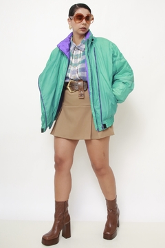 Jaqueta DUFOUR verde bomber na internet