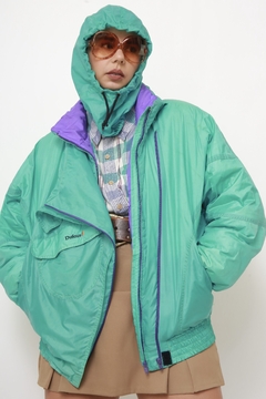 Jaqueta DUFOUR verde bomber