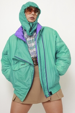 Jaqueta DUFOUR verde bomber - loja online
