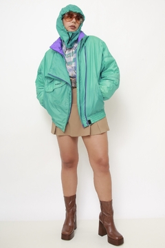 Jaqueta DUFOUR verde bomber