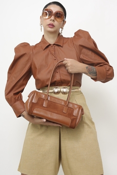 Bolsa caramelo couro vintage SMART BAG na internet