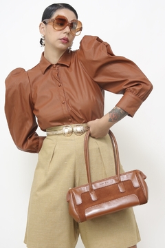 Bolsa caramelo couro vintage SMART BAG na internet