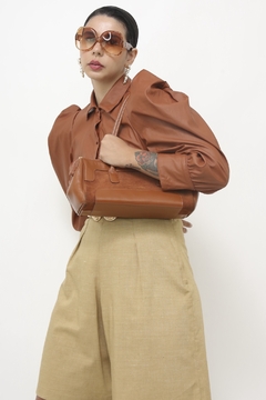 Bolsa caramelo couro vintage SMART BAG
