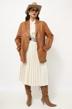 Jaqueta caramelo vintage HOLLYWOOD 70`S