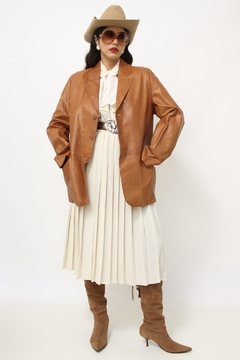 Jaqueta caramelo vintage HOLLYWOOD 70`S na internet