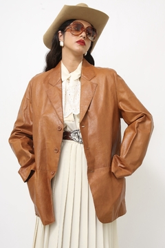 Jaqueta caramelo vintage HOLLYWOOD 70`S
