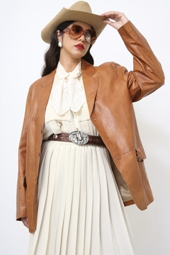 Jaqueta caramelo vintage HOLLYWOOD 70`S - loja online