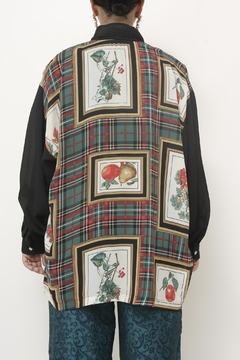 Camisa xadrez frutas CGC
