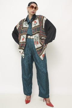 Camisa xadrez frutas CGC - Capichó Brechó