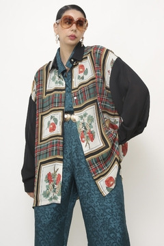 Camisa xadrez frutas CGC - loja online