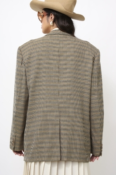 Blazer xadrez classico forrado - loja online