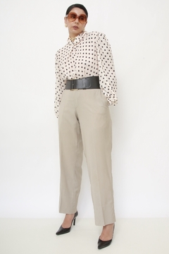 Calça bege ARAMIS classica
