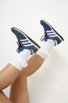 Tenis ADIDAS azul camurça 38 - Capichó Brechó
