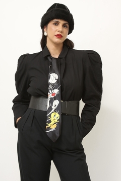 Chapeu preto forro pelucia - loja online