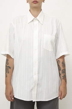Camisa branca det listras classica - comprar online