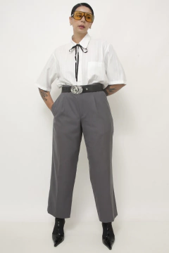 Camisa branca det listras classica - loja online