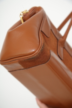 Imagem do Bolsa caramelo couro vintage SMART BAG