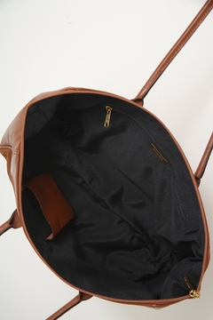 Bolsa caramelo couro vintage SMART BAG - loja online