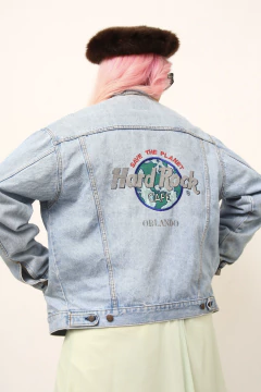 Jaqueta jeans HARD ROCK ORLANDO ORIGINAL - comprar online