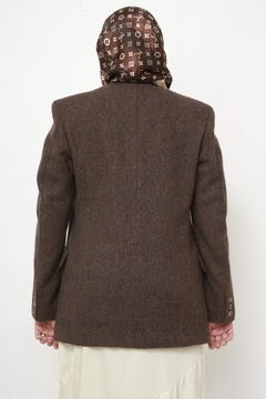 Blazer marrom classico Montevideo - comprar online