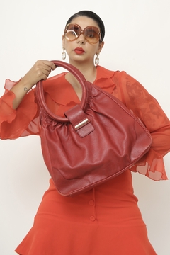 Bolsa vermelha REGINA RIOS - Capichó Brechó
