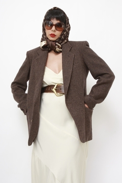 Blazer marrom classico Montevideo na internet