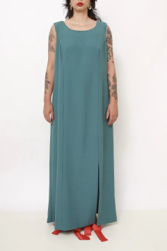 Conjunto VESTIDO + BLAZER verde chic - Capichó Brechó