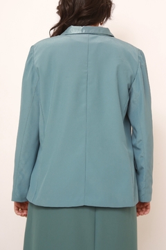Imagem do Conjunto VESTIDO + BLAZER verde chic