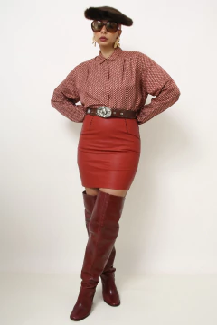 Camisa estampada TROMPS SEDA - Capichó Brechó