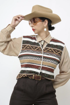 Colete WRANGLER cowboy vintage CGC - Capichó Brechó