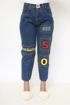 Calça jeans letras SARSINO - loja online