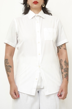 Camisa branca classica - Capichó Brechó