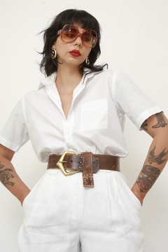 Camisa branca classica - Capichó Brechó