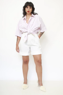 Camisa xadrez rosa classica - loja online