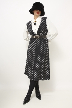 Vestido preto midi flores bca na internet