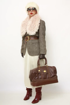 Mala VH marrom couro original na internet