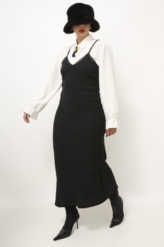 Vestido preto renda CGC - comprar online