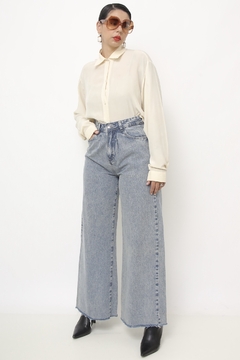 Calça M´OFFICER jeans flair na internet