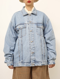 Jaqueta jeans classica azul na internet