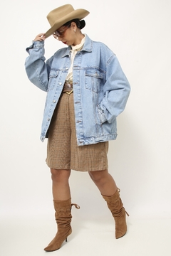 Imagem do Jaqueta jeans classica azul